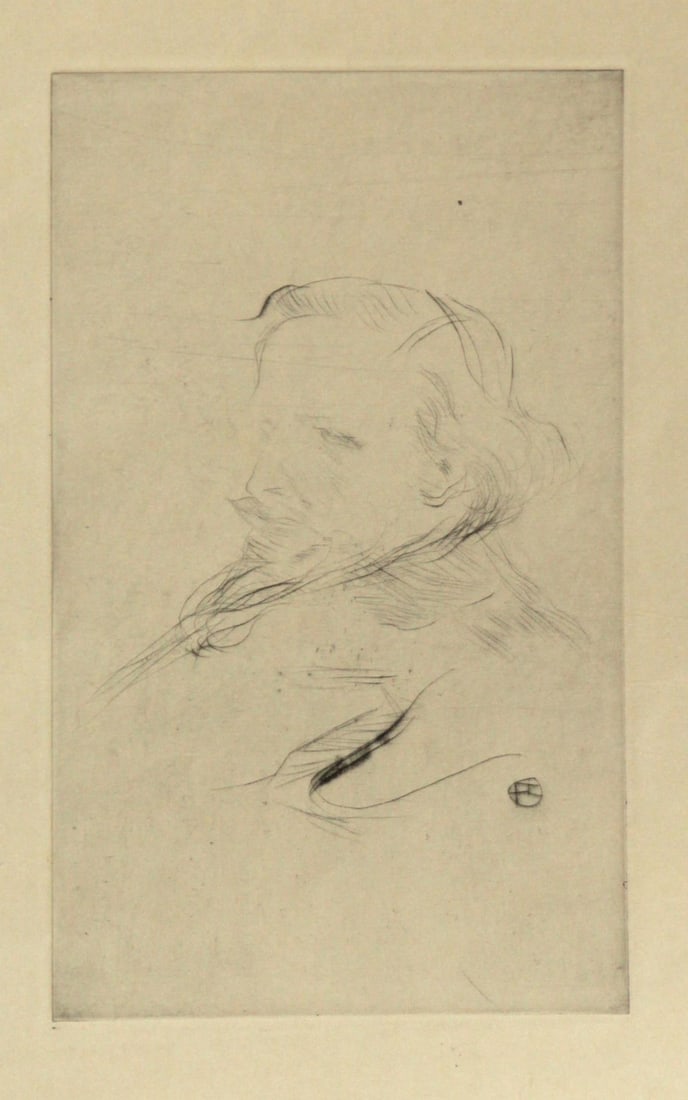 Henri Toulouse-Lautrec - Francis Jourdain from "Peintre (1 of 1)