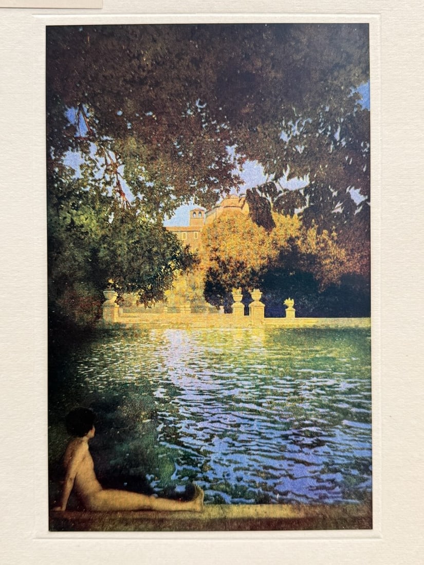 Maxfield Parrish - The Pool, Villa d'Este (1 of 1)