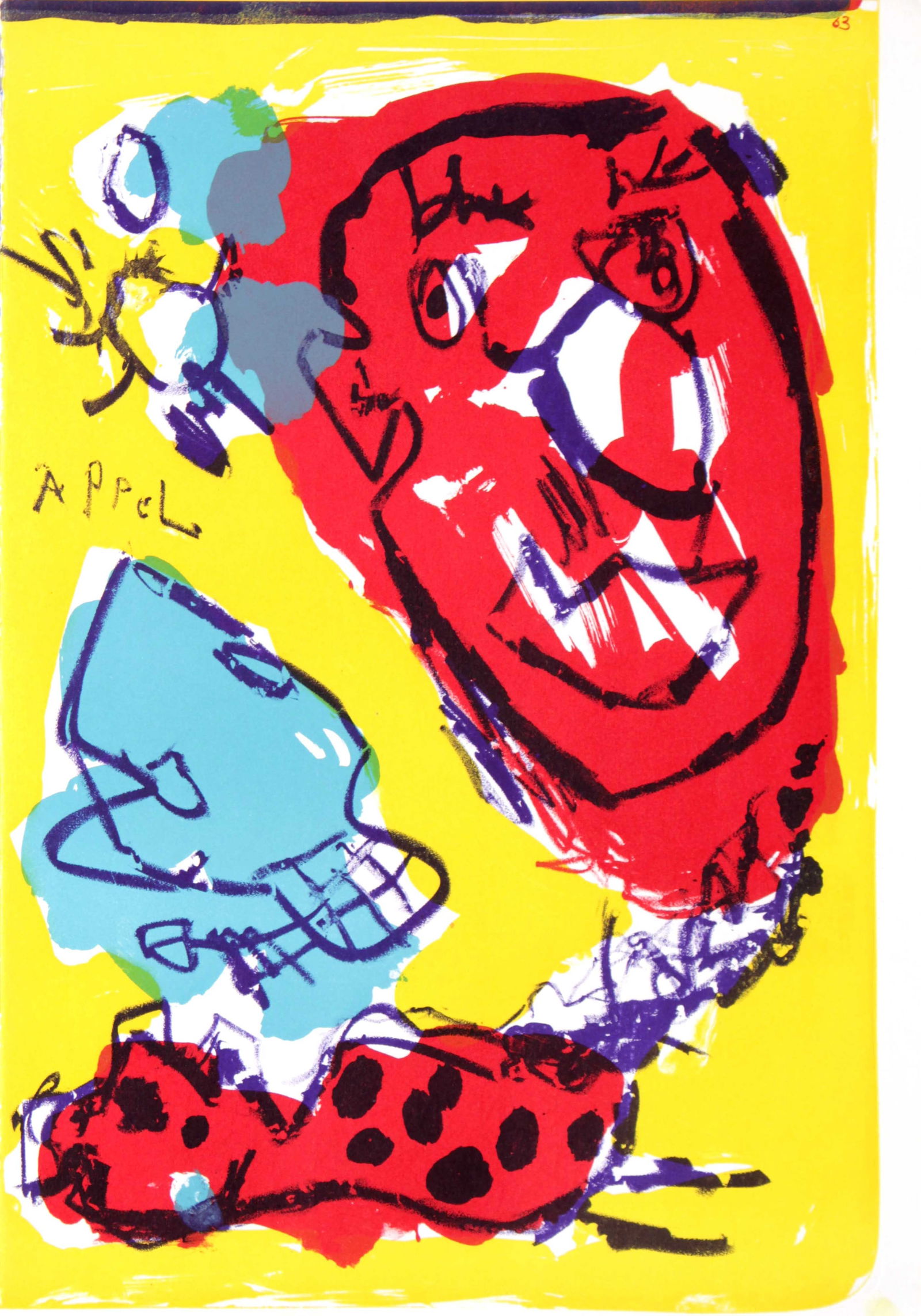 Karel Appel - Untitled from "One Cent Life" (1 of 1)