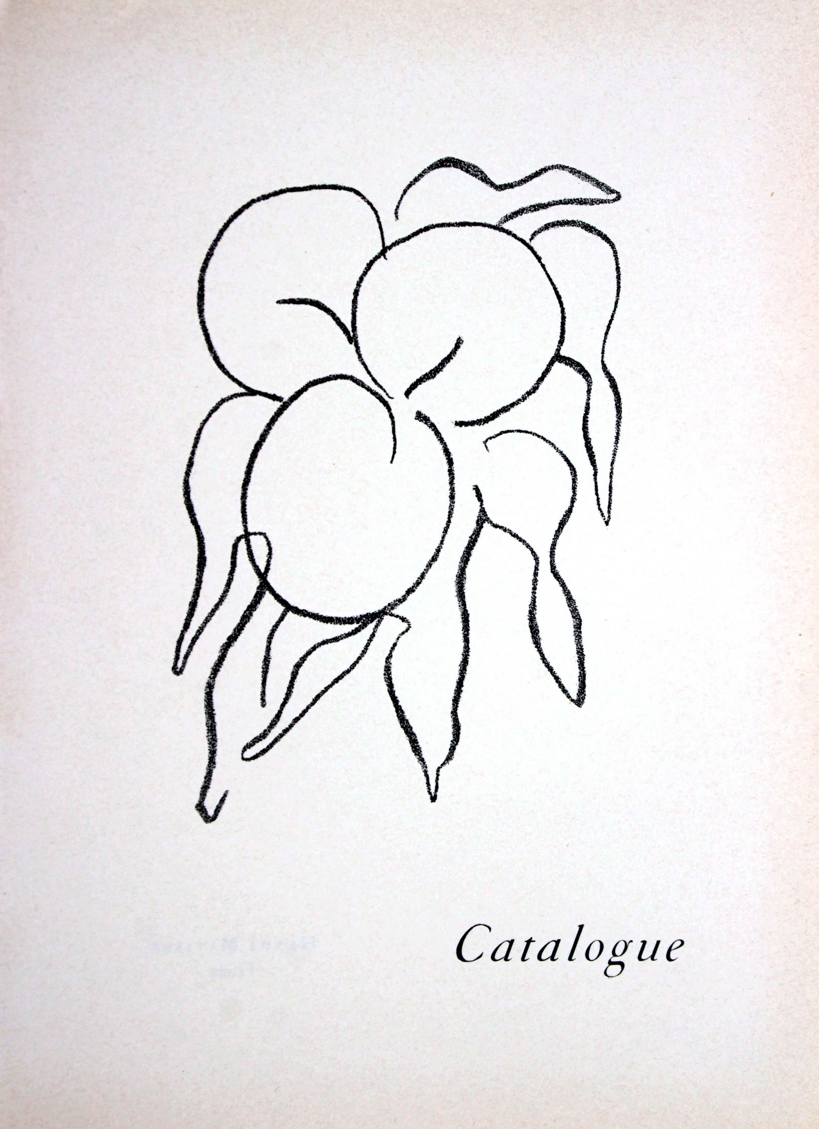 Henri Matisse - Fruits: Artist: Henri Matisse Title: Fruits Year: 1964 Dimensions: 7.5in. by 10in. Edition: From the rare limited edition Publisher: Fernand Mourlot and Jean Adhemar Pa