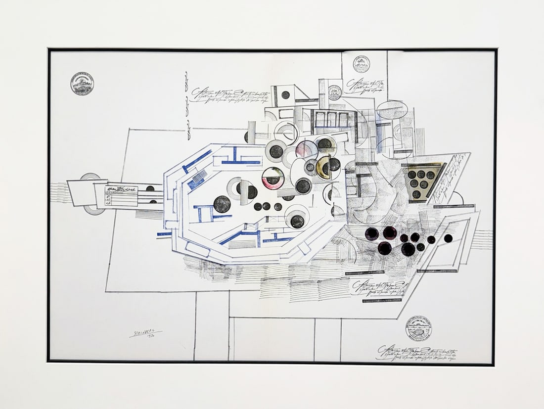 Saul Steinberg - Saul Steinberg Lithograph , ca. 1970 (1 of 1)