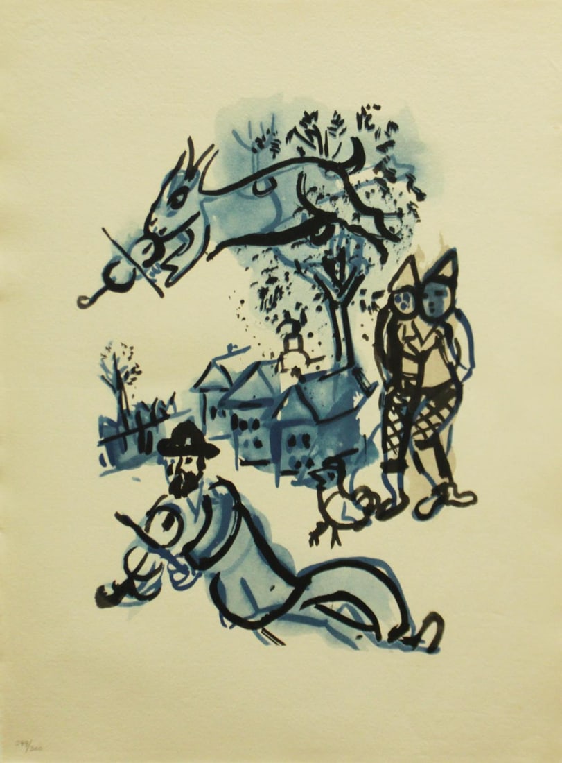 Marc Chagall (After)- Dans le Village (1 of 1)