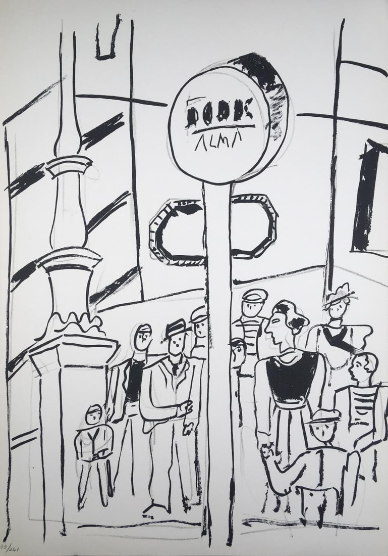 Fernand Leger - L'Arret de l'Autobus (Bus Stop) (1 of 1)