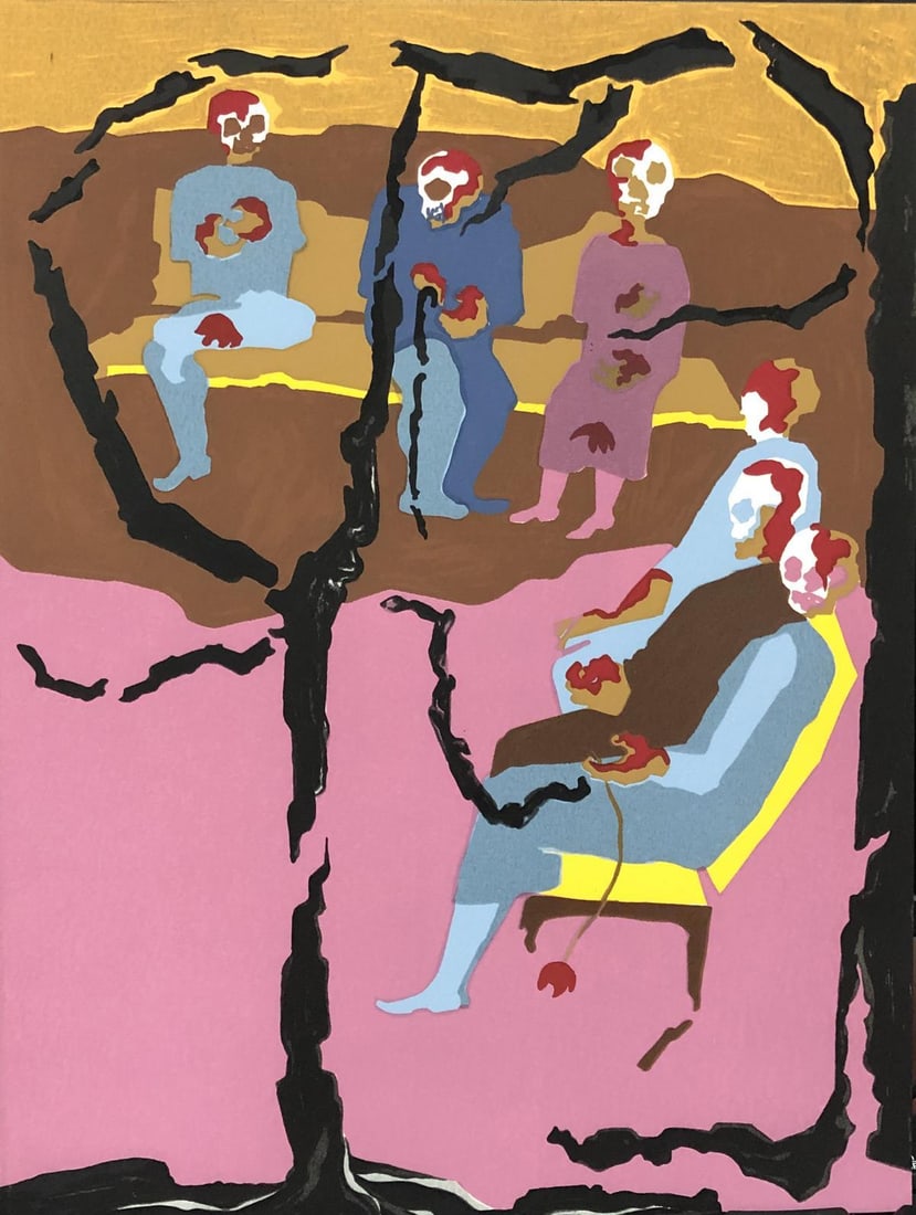 Jacob Lawrence - Hiroshima III (1 of 1)