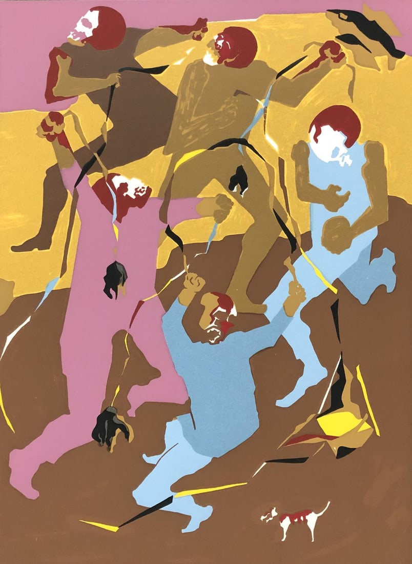 Jacob Lawrence - Hiroshima VI (1 of 1)