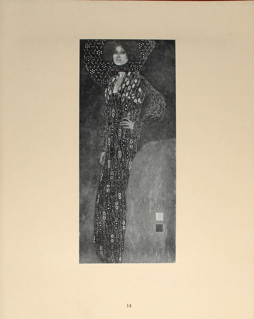 Gustav Klimt (After)- Bildnis des Fraulein Emilie Floge (1 of 1)