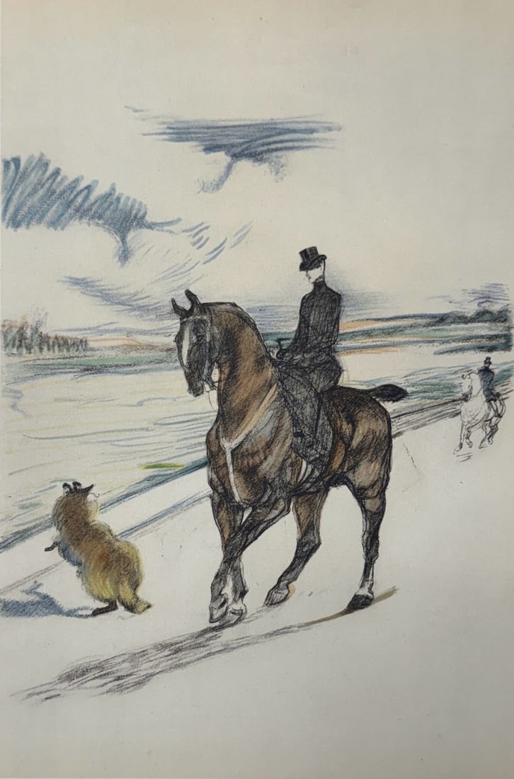 Henri de Toulouse-Lautrec (After) - Untitled Lithograph from ""The Circus"" (1 of 1)