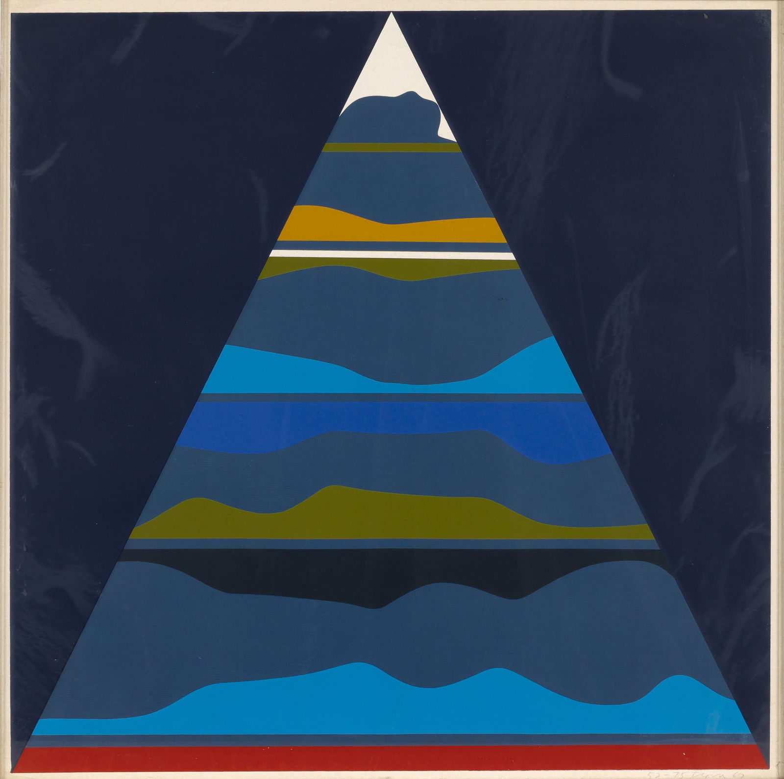 Ernest Trova - Untitled (from Study: Falling Man Series II): Artist: Ernest Trova Title: Untitled (from Study: Falling Man Series II) Year: 1967 Dimensions: 24 x 24 in. Edition: 52 from the limited edition of 75 Publisher: