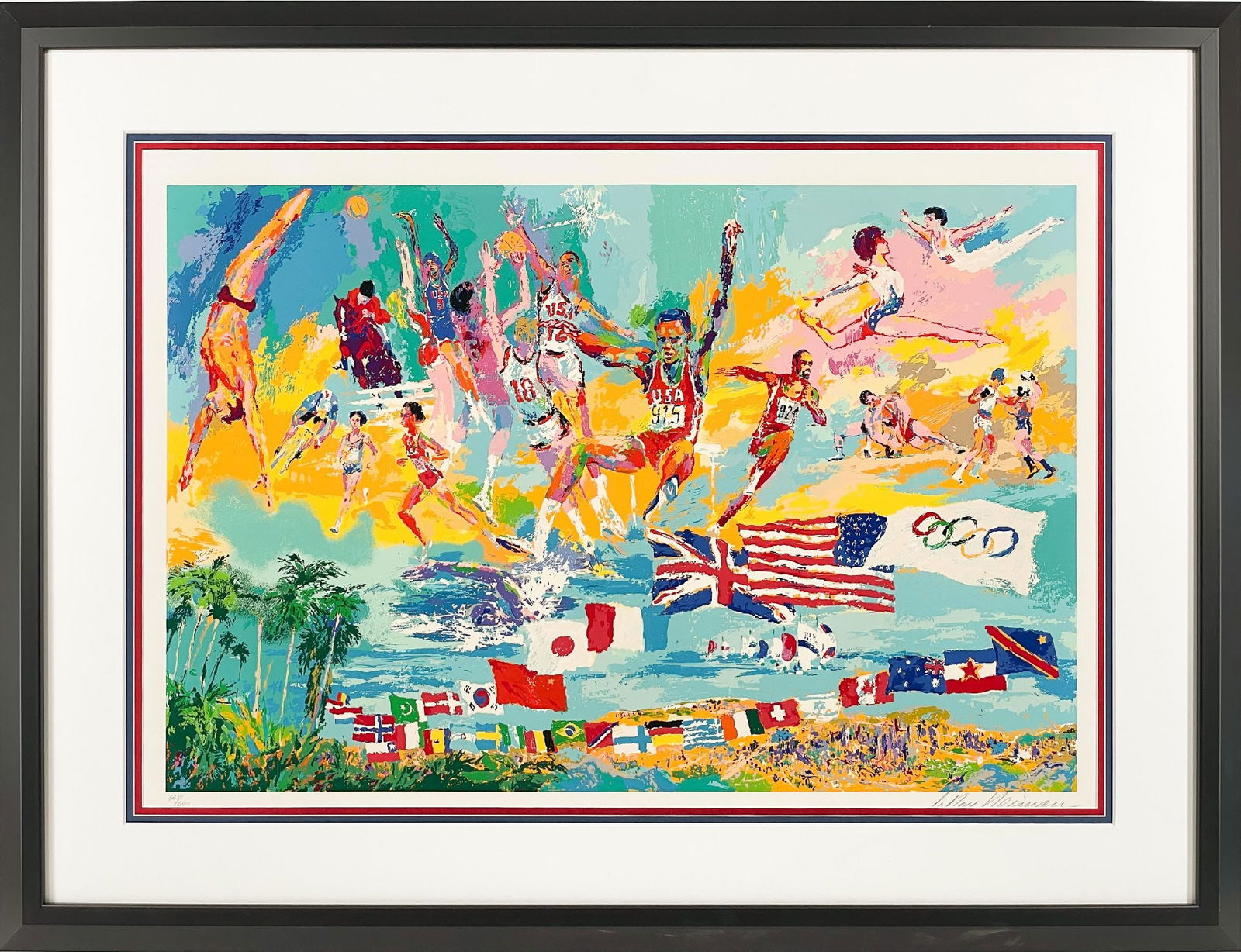 LeRoy Neiman - American Gold (1 of 1)