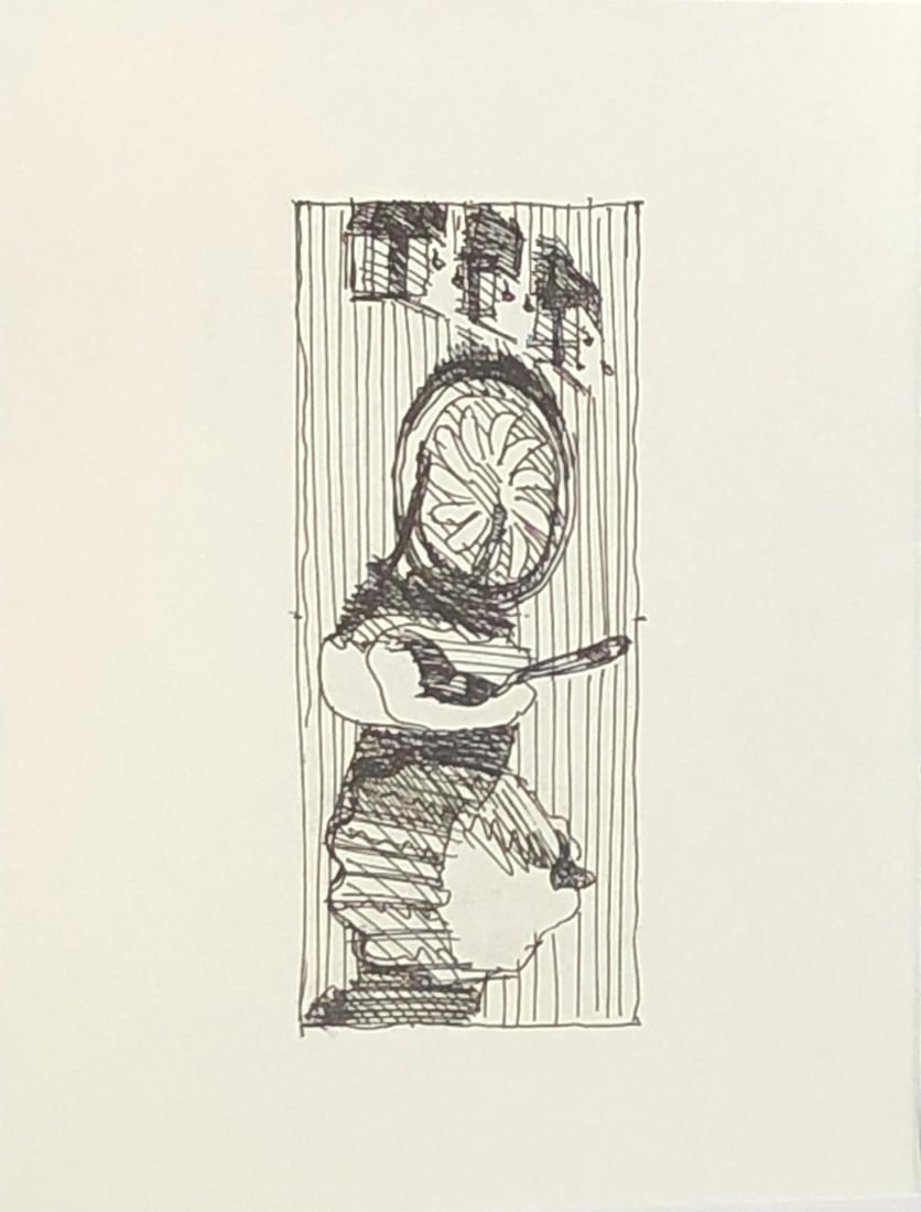 Wayne Thiebaud - Sketchbook 29: Artist: Wayne Thiebaud Title: Sketchbook 29 Year: 1987 Dimensions: 8 1/2in. by 11in. Edition: Numbered from the rare limited edition of 100 Publisher: Abrams Ne