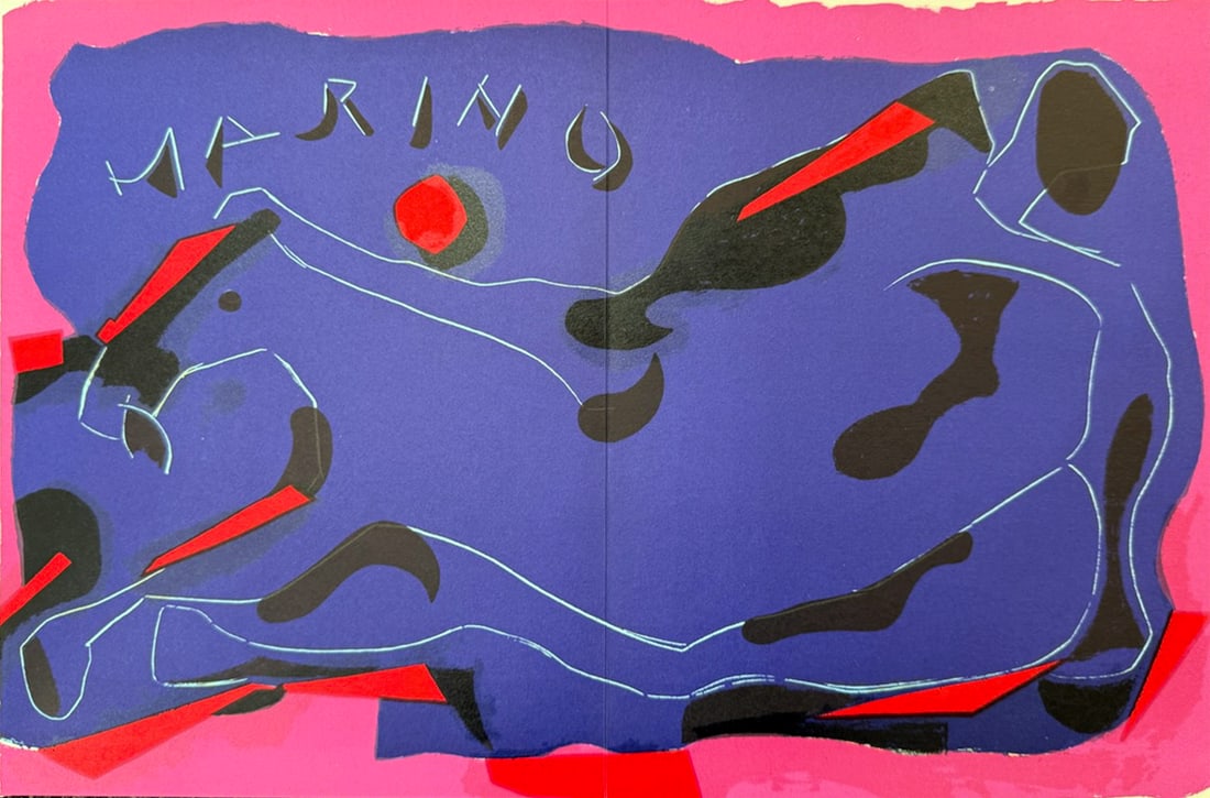 Marino Marini - Horse: Artist: Marino MariniTitle: HorseYear: 1974Dimensions: 12in. by 18.5in.Weight: 0Edition: From the rare limited edtionMedium: Original lithograph in colors on paperCondition: ExcellentSignature