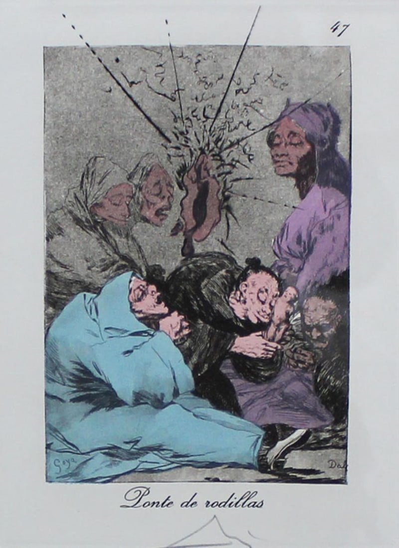 Salvador Dali - Lonte de Rodillas (1 of 2)