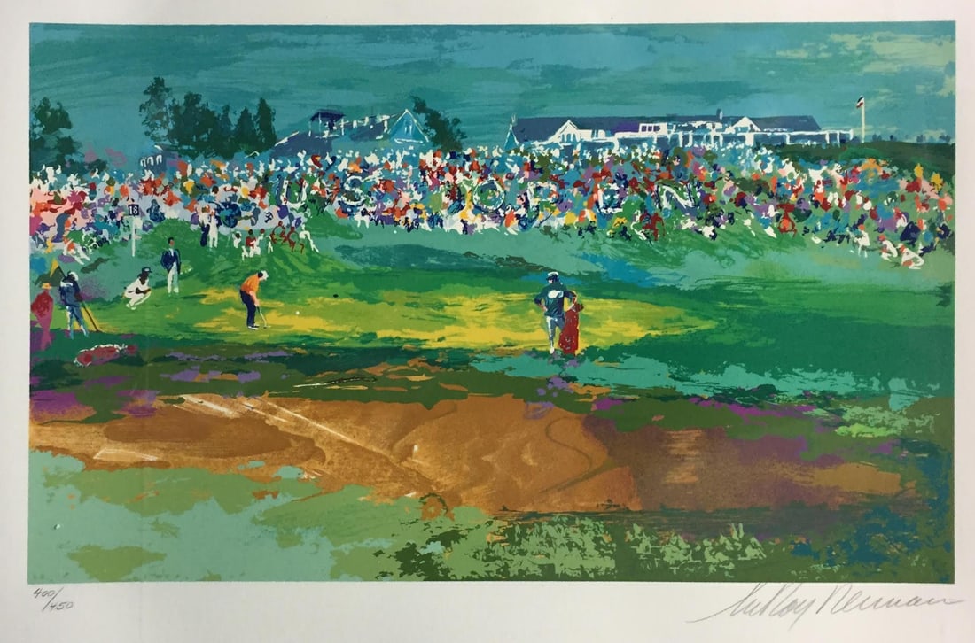LeRoy Neiman - Home Hole at Shinnecock (1 of 1)