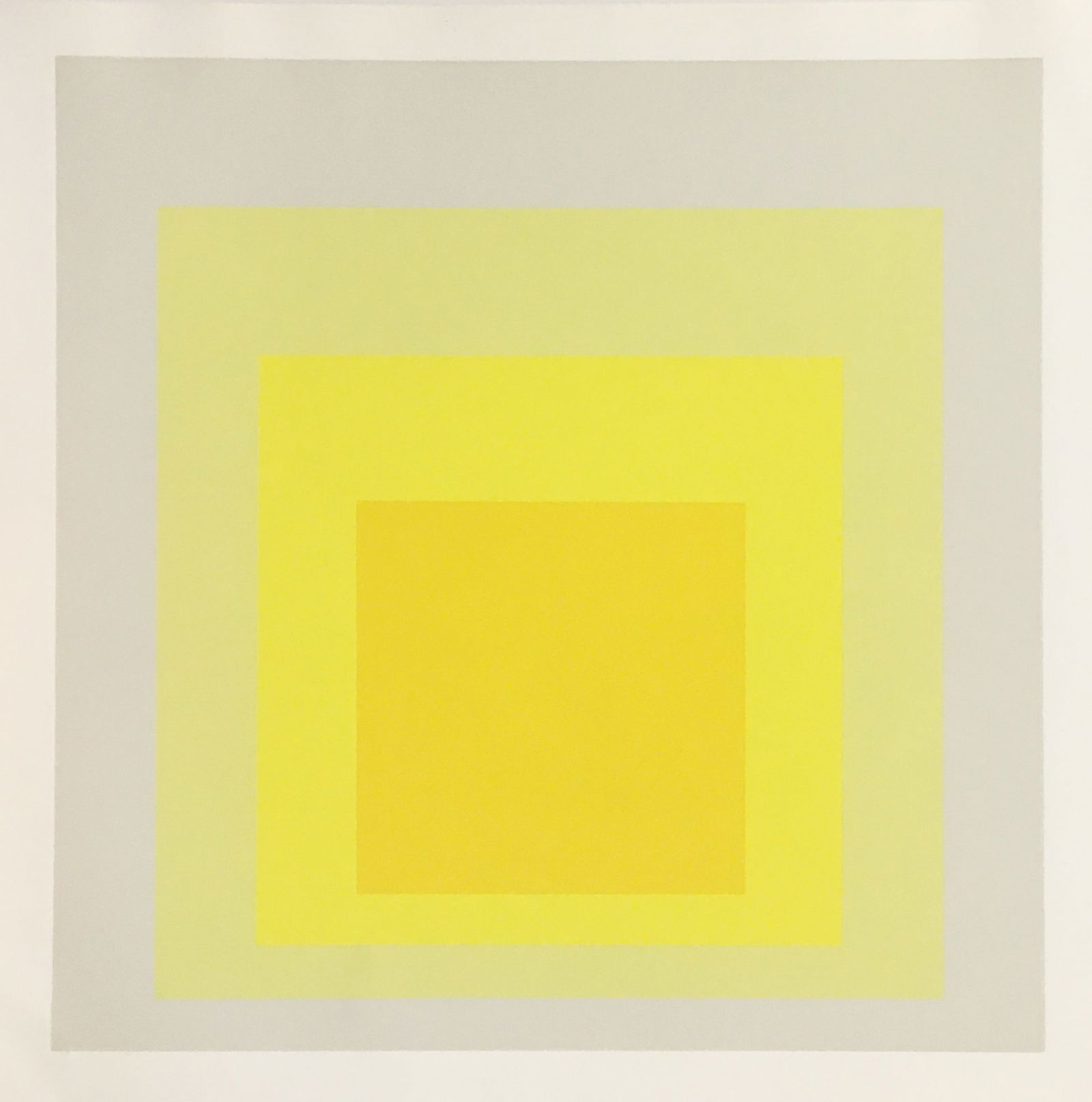 Josef Albers - Homage to the Square (Arctic Light) 1963 (1 of 1)