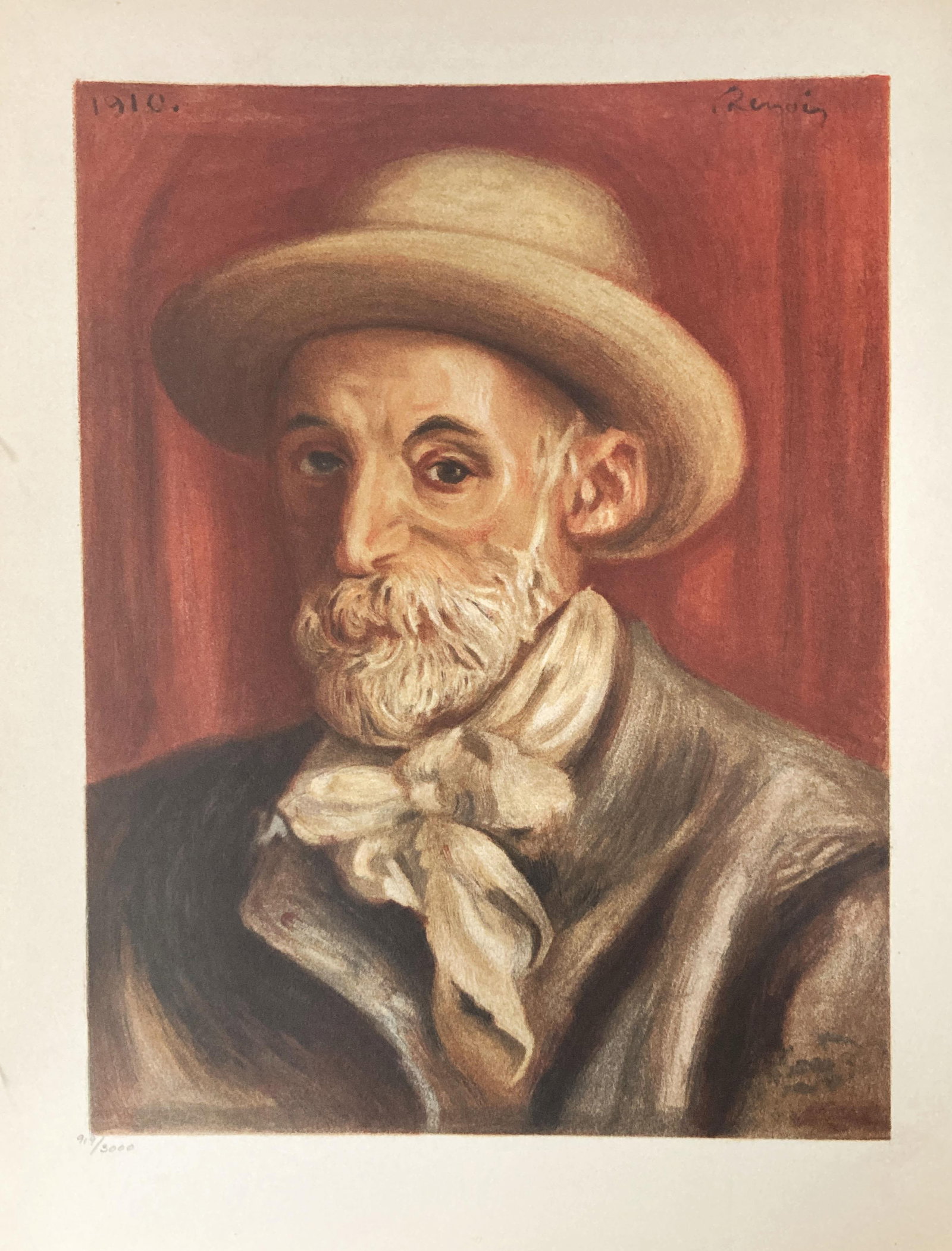 Pierre-Auguste Renoir (After) - Self Portrait (1 of 1)