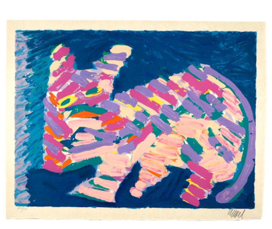 Karel Appel - Resting Cat (1 of 1)