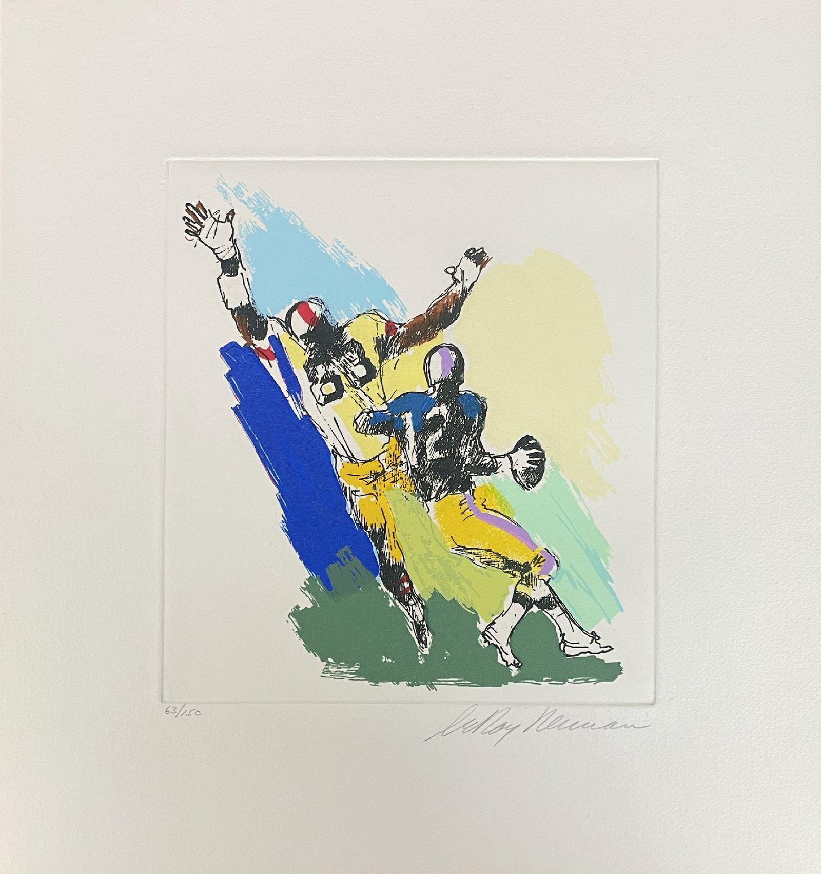 Leroy Neiman - Football 3 (1 of 1)
