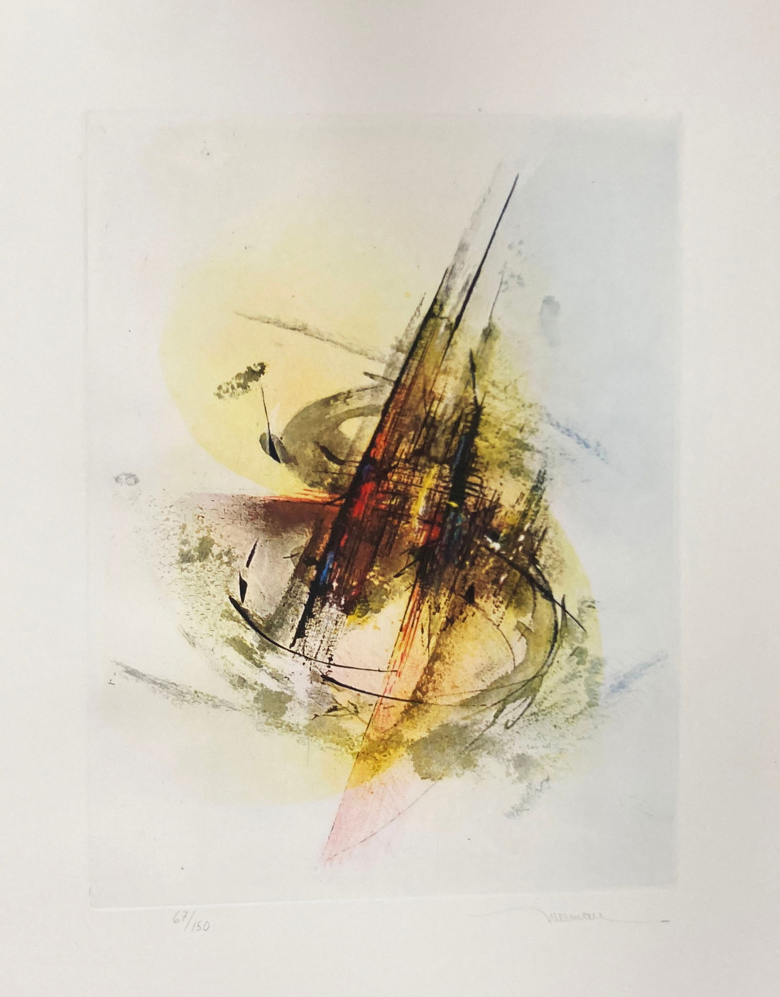 Leonardo Nierman - Abstractions V (1 of 1)