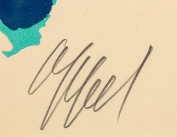 Karel Appel - Two Figures - 2