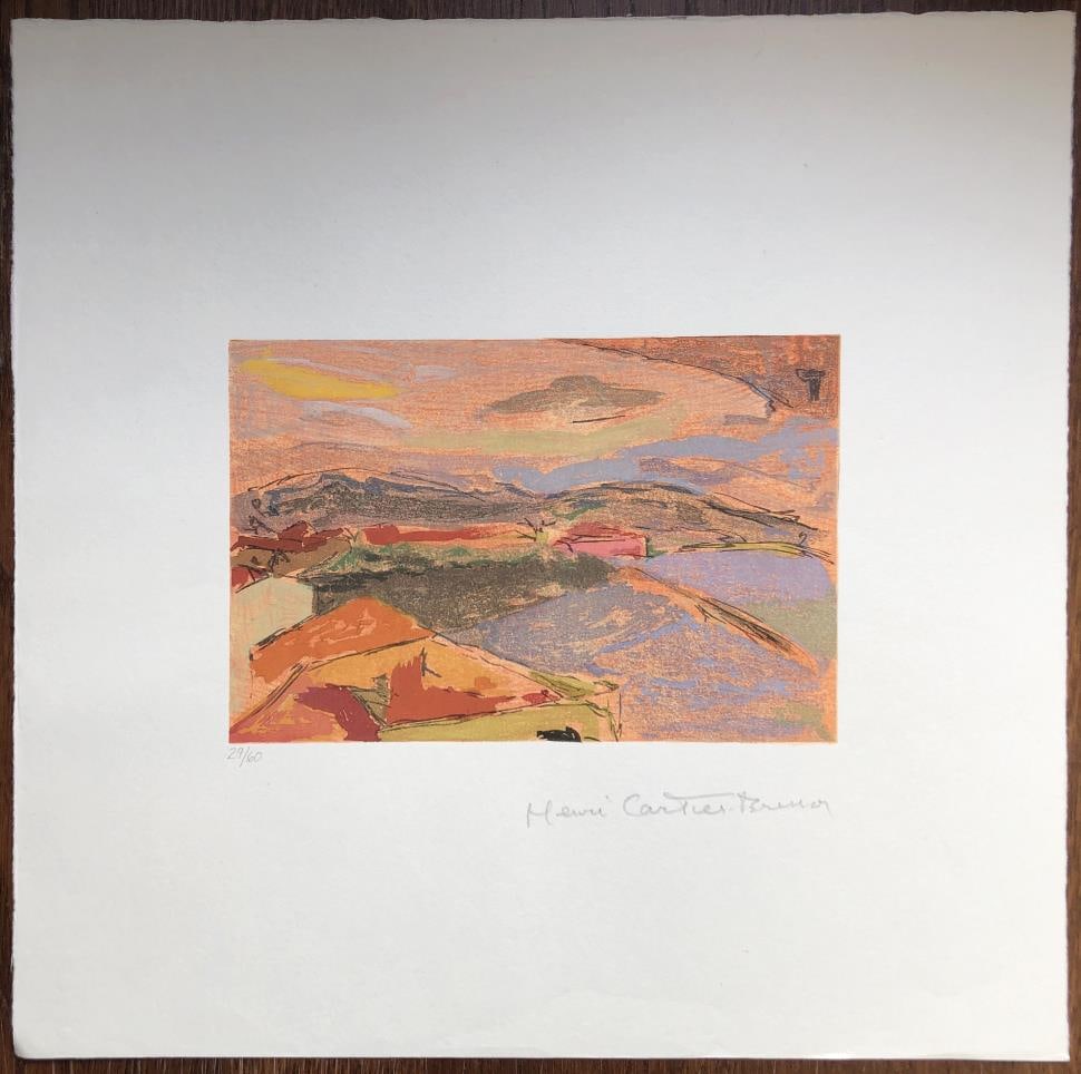 Henri Cartier Bresson - Vowels III: Artist: Henri Cartier BressonTitle: Vowels IIIYear: 1996Dimensions: 18in. by 18in.Edition: Numbered 29 From the rare limited editon of 60Publisher: Limited Editions Club New YorkSuite: VowelsMedium: