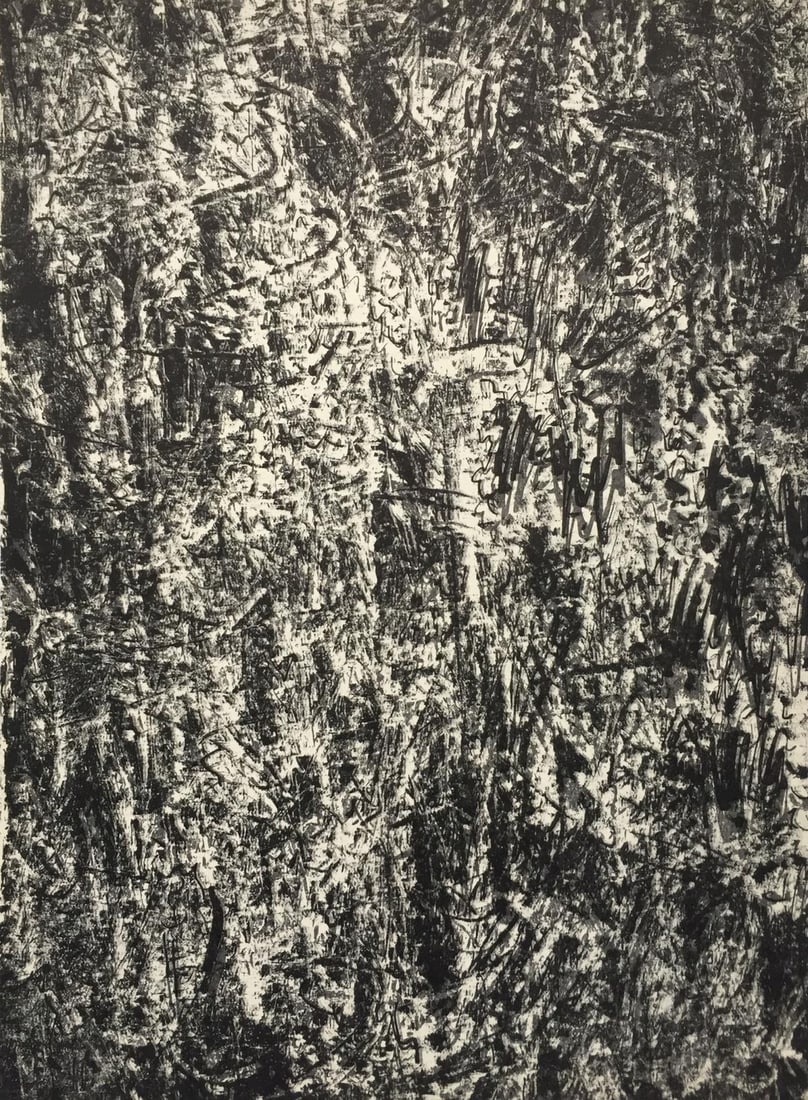 Francois Fiedler - Unititled from Derriere le Miroir: Artist: Francois FiedlerTitle: Unititled from Derriere le Miroir No. 119Year: 1960Dimensions: 11in. by 15in.Edition: From the Rare Limited EditionPublisher: Maeght ParisSuite: Derriere le Miroir No.