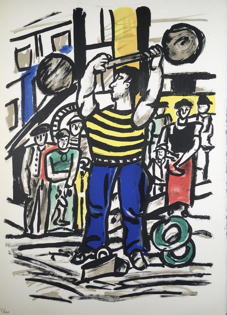 Fernand Leger - L'Halterophile (1 of 1)