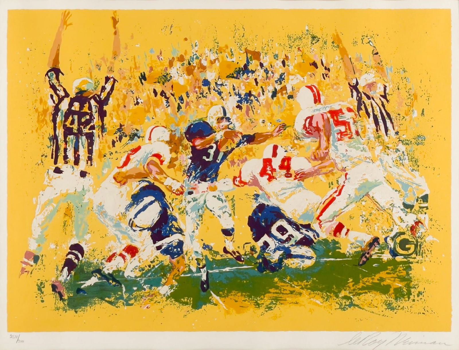Leroy Neiman - Touchdown (1 of 1)