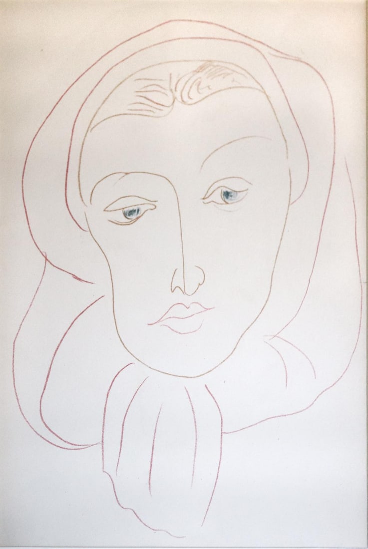 Henri Matisse (After) - From Poeme de Charles: Comes with Letter of authenticity and guaranteed in perpetuity