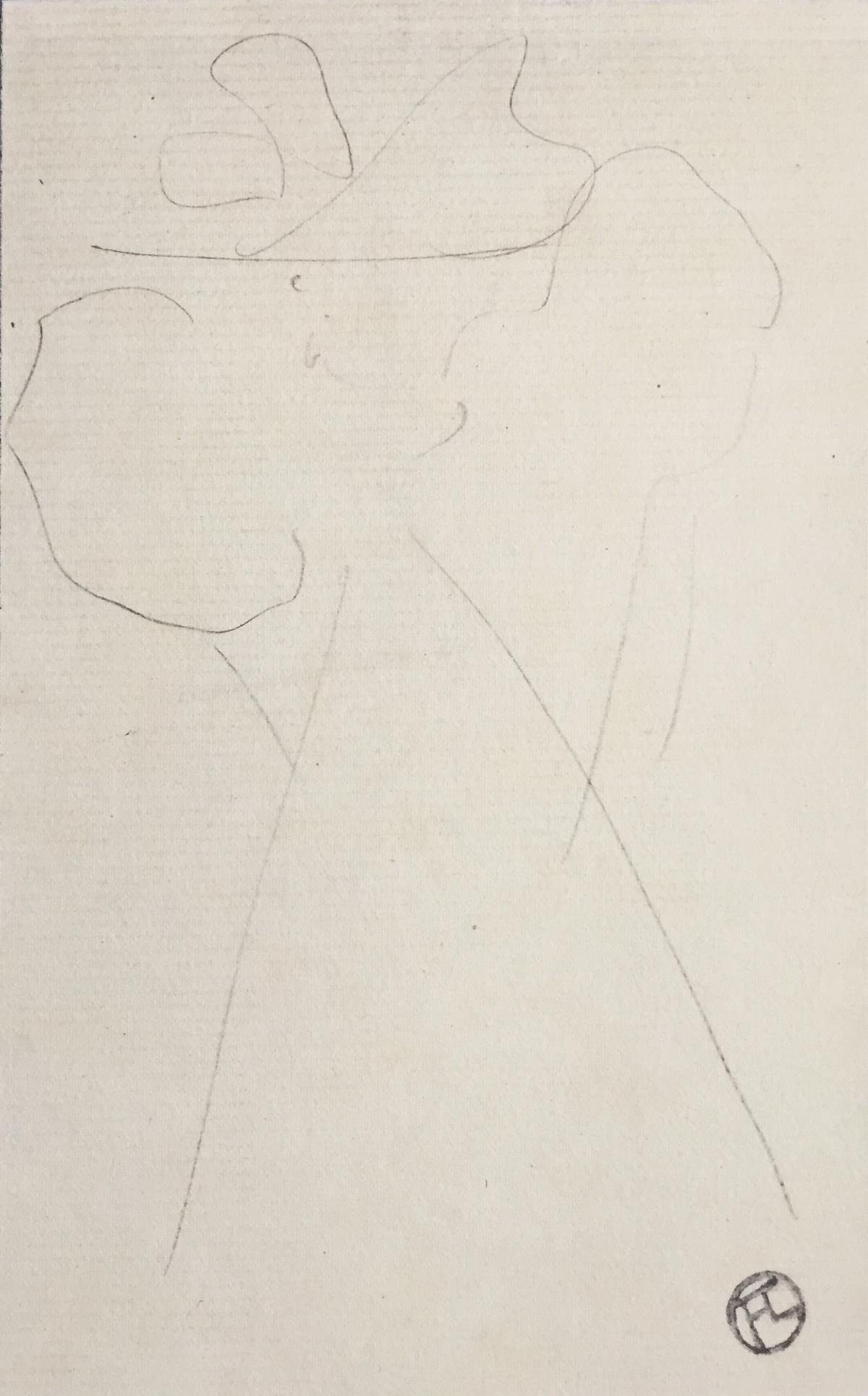 Henri Toulouse-Lautrec (After) - The Dress II: Artist: Henri Toulouse-Lautrec (After)Title: The Dress IIYear: 1930Dimensions: 12in. by 17in.Edition: V from the rare limited edition of XPublisher: Chez Hellee et Sergent ParisSuite: Dessins de