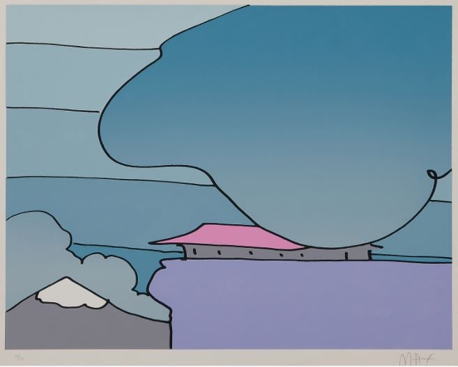 Peter Max - Early Morning Light I: Artist: Peter MaxTitle: Early Morning Light IYear: 1977Dimensions: 19 x 24 in.Edition: From the rare limited edition of 150Medium: Color lithographCondition: ExcellentSignature Details: Signed and