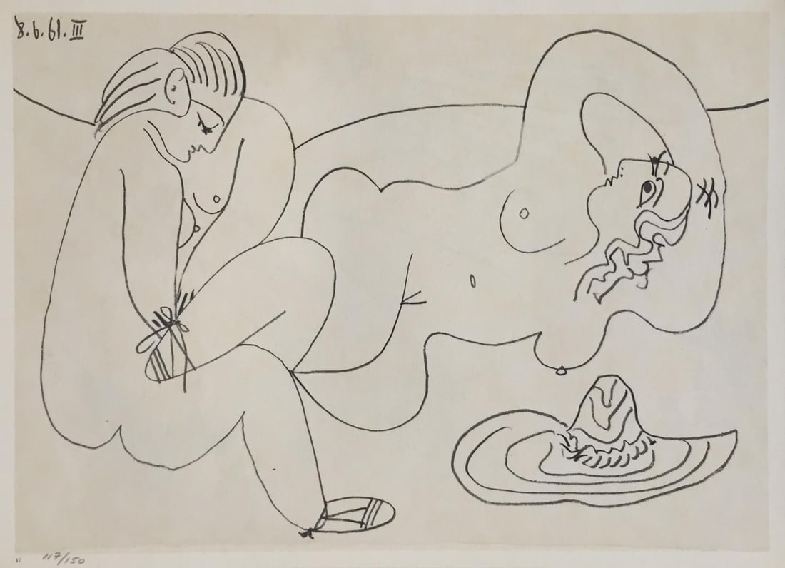 Pablo Picasso (After) - 8.6.61 III from "Les (1 of 1)