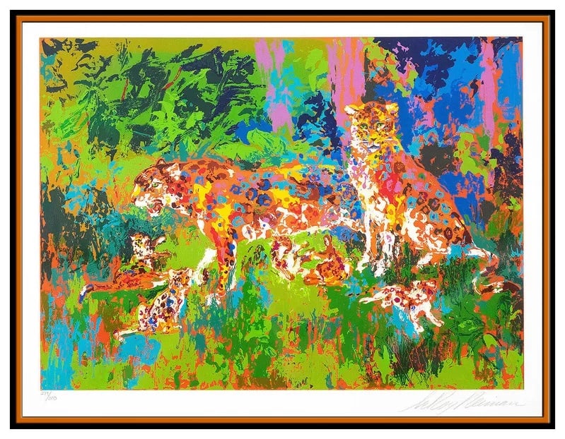 LeRoy Neiman - Jaguar Family (1 of 1)