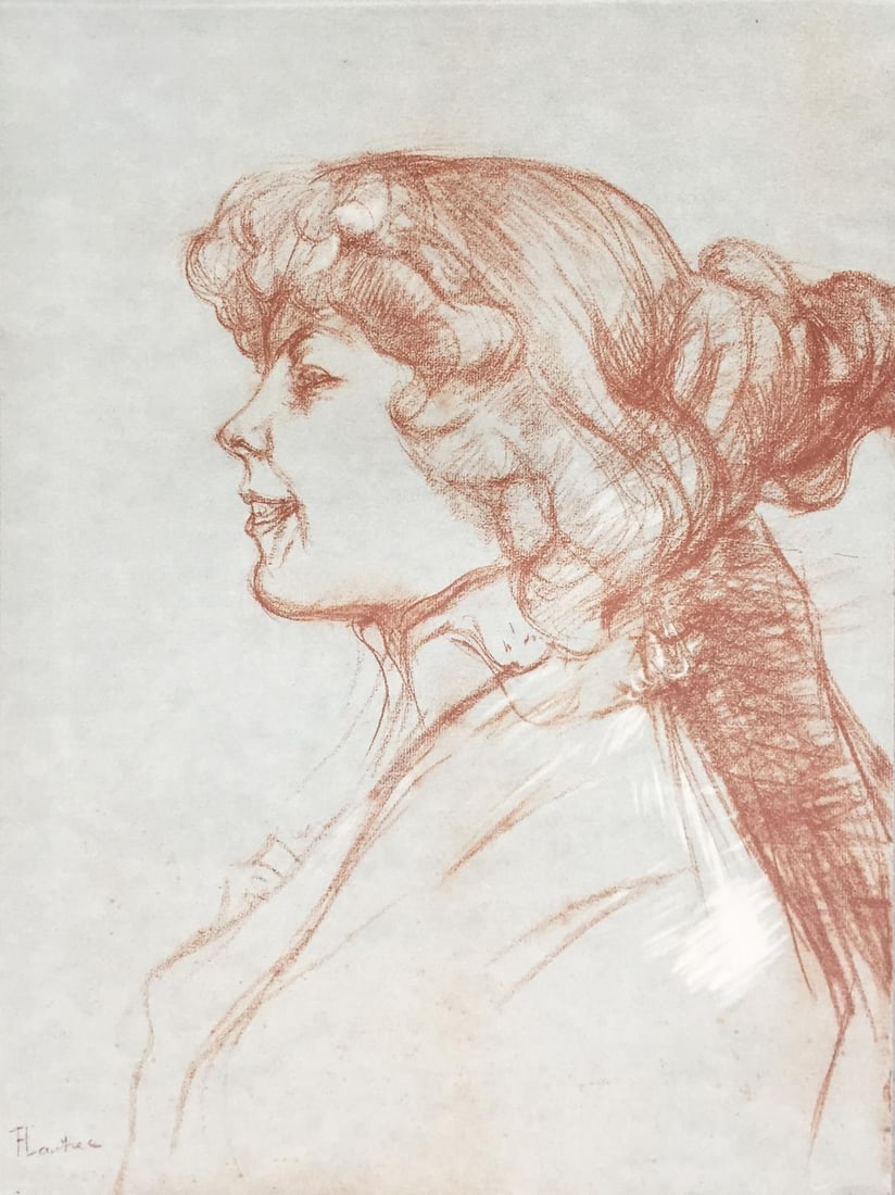 Henri Toulouse-Lautrec (After) - English Woman (1 of 1)