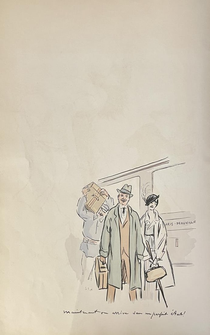 Sem (Georges Goursat) - Plate 8 From Tangoville (1 of 1)