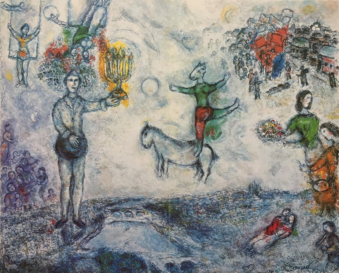 Marc Chagall - Paysage de Paris (After) (1 of 1)