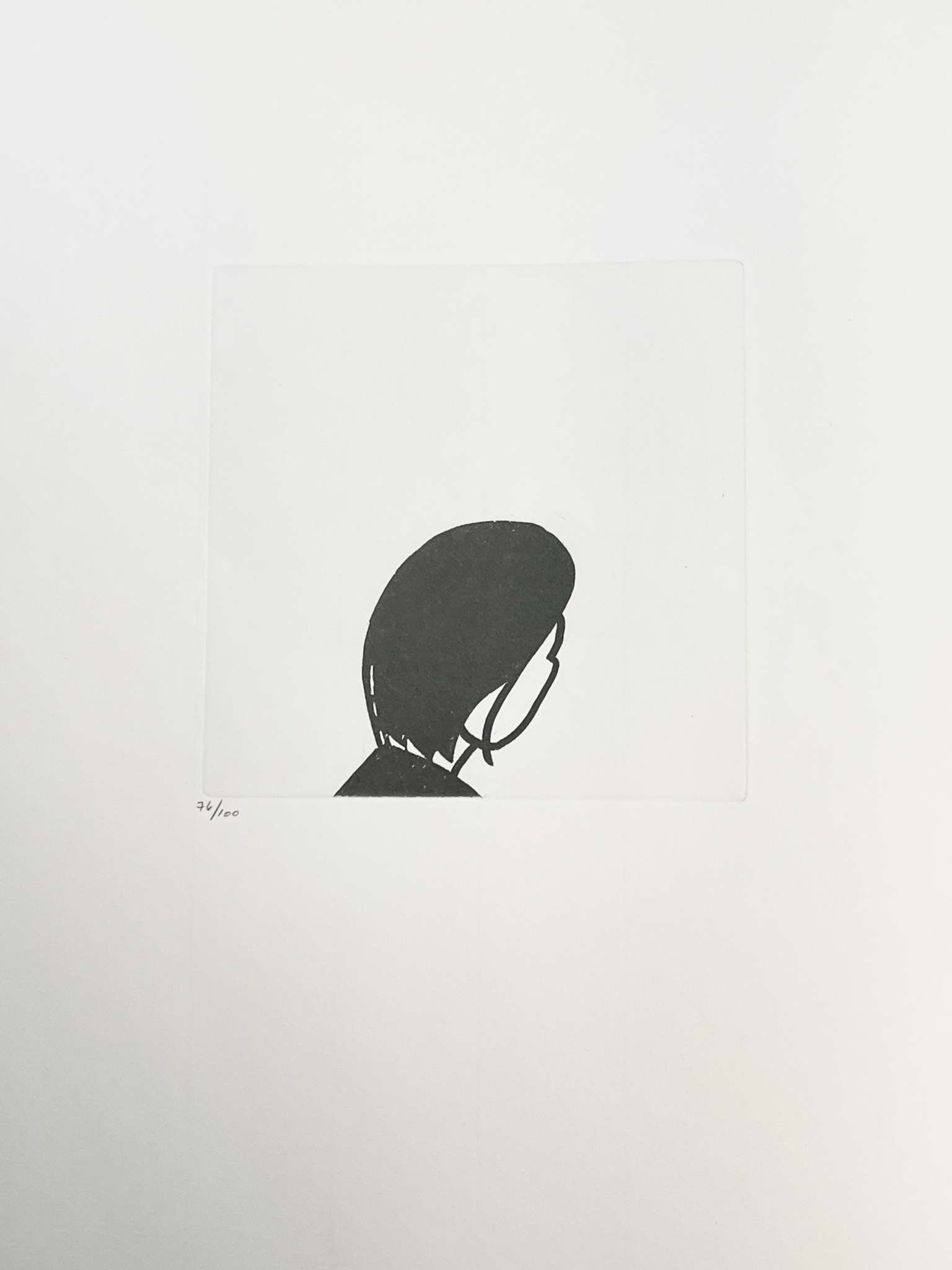 Alex Katz - Not What I Thought: Artist: Alex Katz Title: Not What I Thought Year: 2005 Dimensions: 9 x 12 in. Edition: From the rare limited edition of 100 Publisher: Arion Press Su