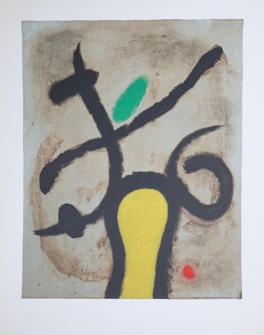 Joan Miro - Untitled 2.7: Artist: Joan Miro Title: Untitled 2.7 Year: 1965 Dimensions: 23in. by 17.75in. Edition: From the rare limited edition of 50 Publisher: Maeght Editeur
