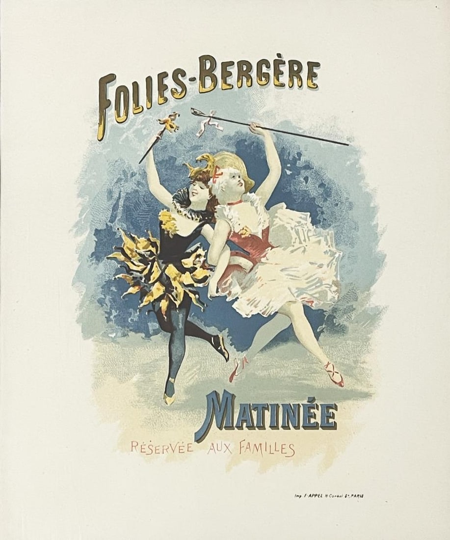 Vintage Poster - Folies Bergere Matinee (1 of 1)