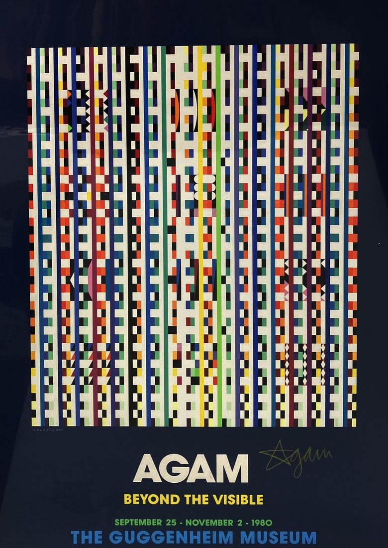 Yaacov Agam - Poster for Beyond The Visible (1 of 1)