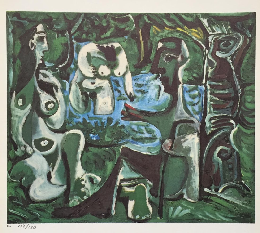 Pablo Picasso (After) - Plate 156 from "Les Dejeuneres" (1 of 1)