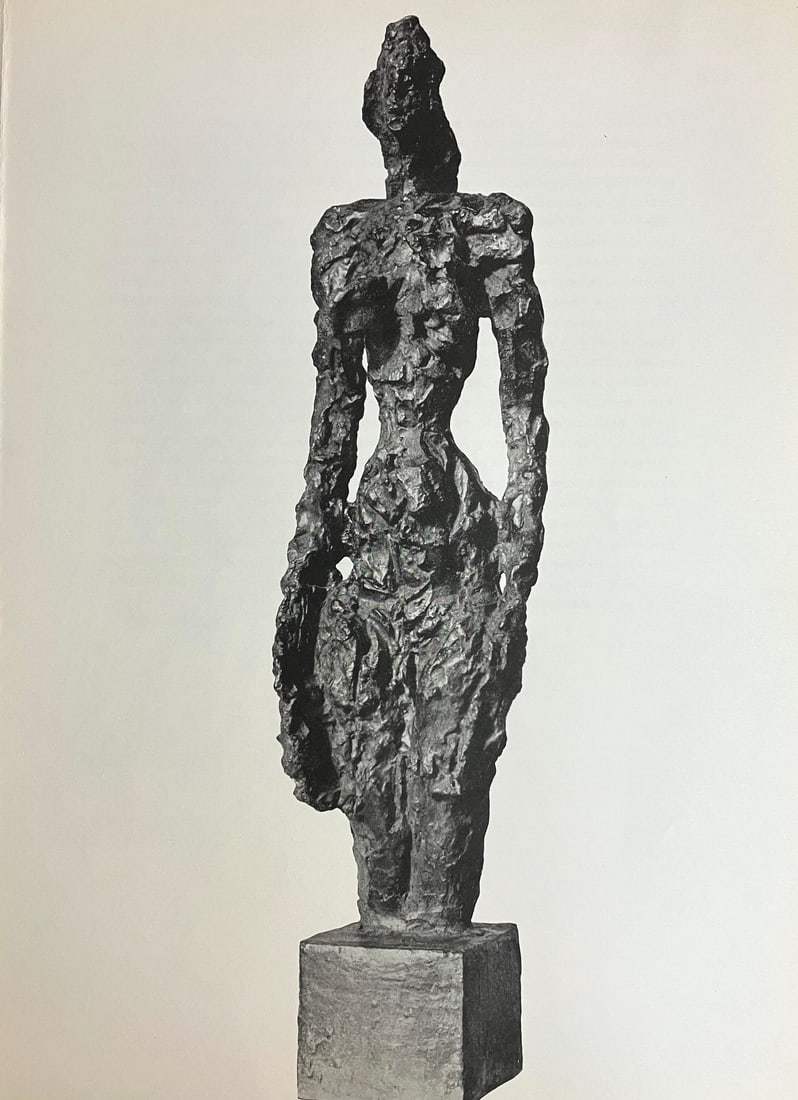 Alberto Giacometti - Standing Nude Sculpture (After): Artist: Alberto Giacometti Title: Standing Nude Sculpture Year: 1954 Dimensions: 11in. by 15in. Edition: From the rare limited edition Publisher: Paris. Maeght<