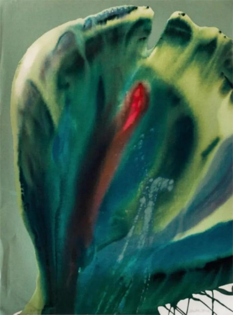 Lamar Briggs - Flower Coasas II: Artist: Lamar BriggsTitle: Flower Coasas IIYear: 1976Dimensions: 22in. by 29in.Edition: From the Rare Limited Edition of 200Medium: Lithograph in ColorsCondition: ExcellentSignature Details: Hand