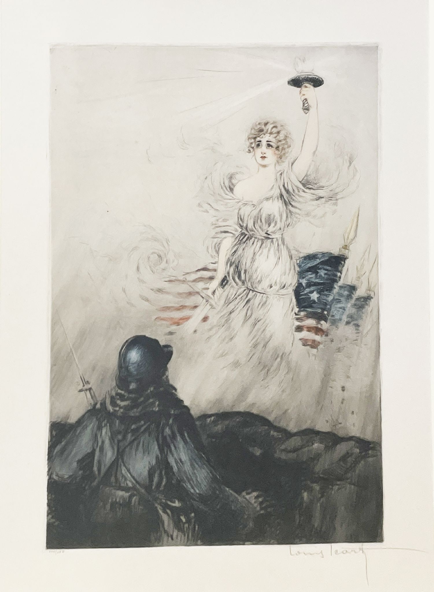 Louis Icart - Miss Liberty (1 of 1)