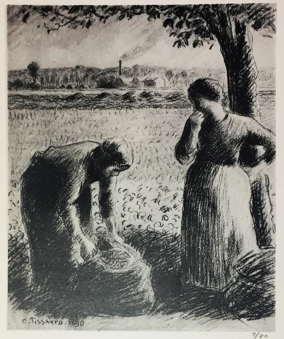 Camille Pissarro (After) - Cueillette (1 of 1)
