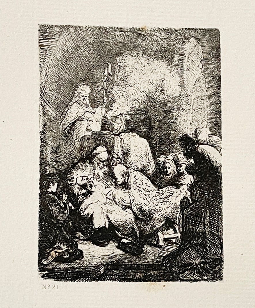 Rembrandt van Rijn - Petite Circoncision (After) (1 of 1)