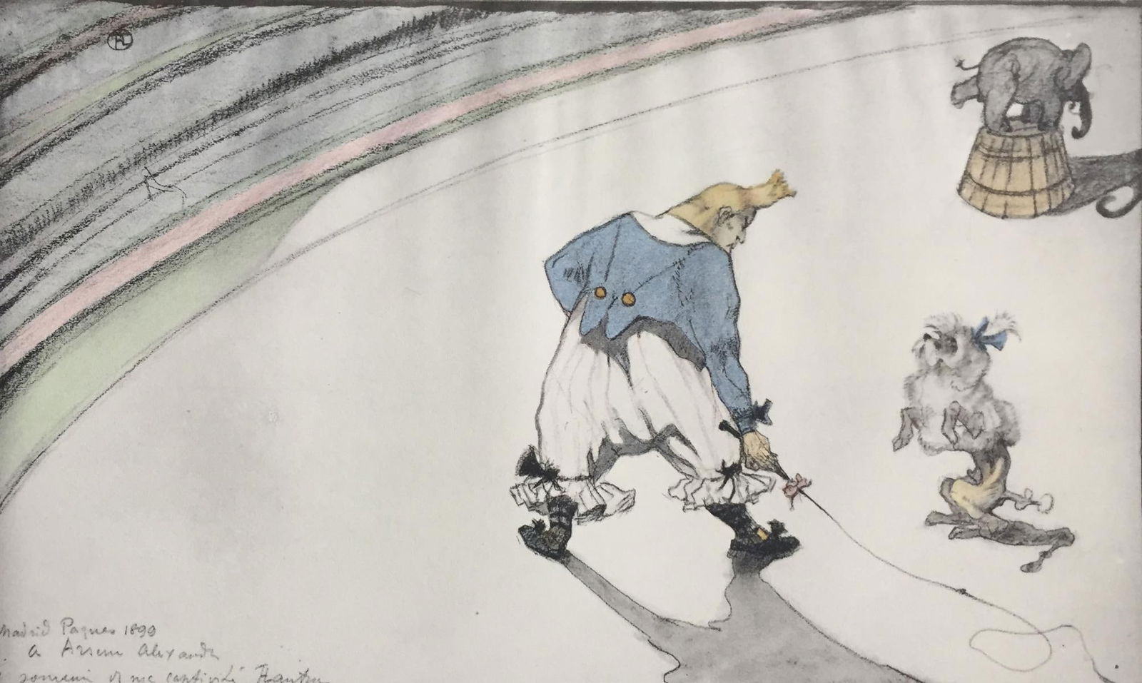 Henri Toulouse-Lautrec (After) - The Clown Footit (1 of 1)