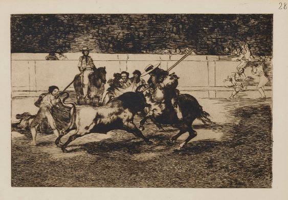 Francisco Goya - La Tauromaquia 28 (1 of 1)