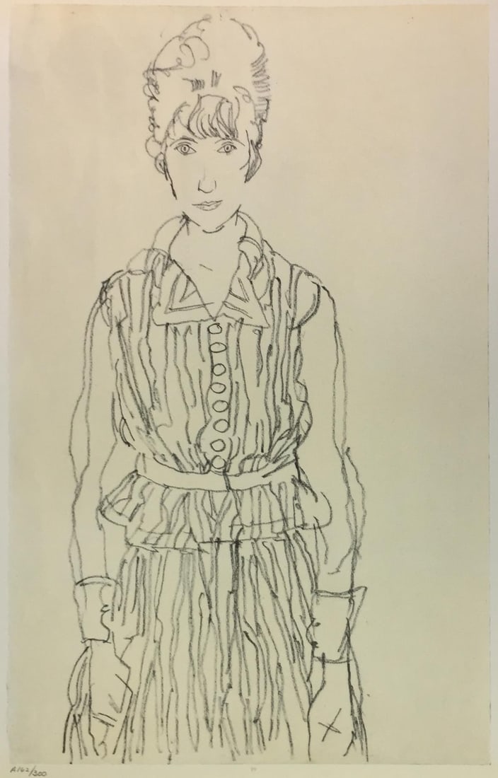 Egon Schiele (After) - Edith Schiele (1 of 1)