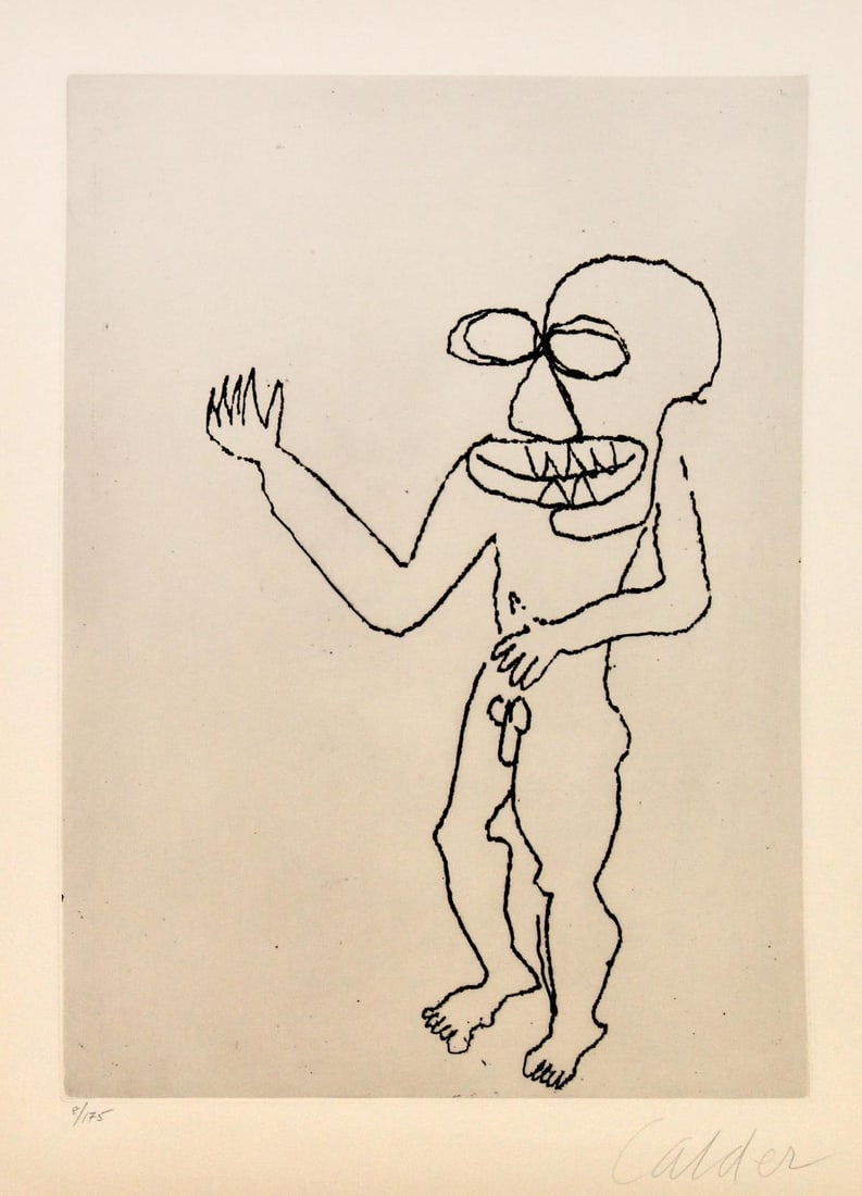 Alexander Calder - Santa Claus VIII (1 of 2)