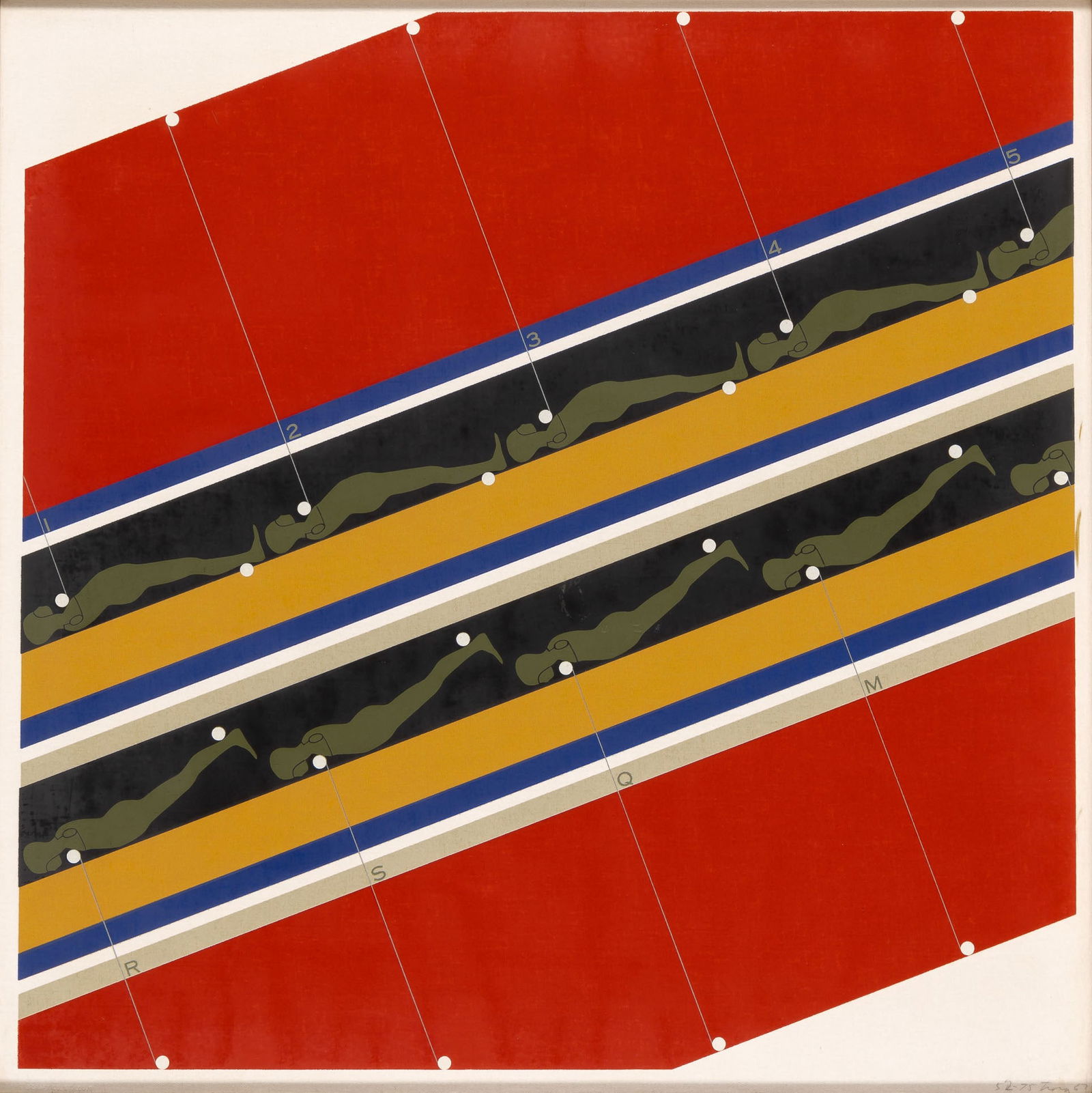 Ernest Trova - Untitled (from Study: Falling Man Series II) (1 of 2)